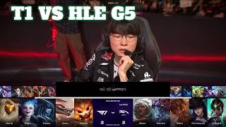 T1 vs HLE Game 5 | LCK 2026 Playoffs Round 2 | T1 vs Hanwha Life G5 screenshot 4