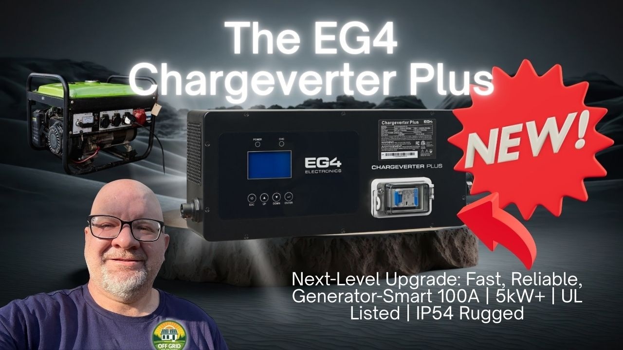 Why Off-Grid Preppers Need the #eg4 Chargeverter Plus in 2026