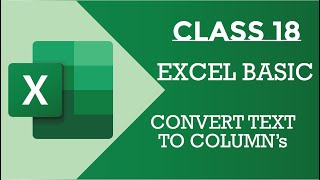 Excel Tutorials for Beginners in Kannada -Text to Columns Class 18 #Excel