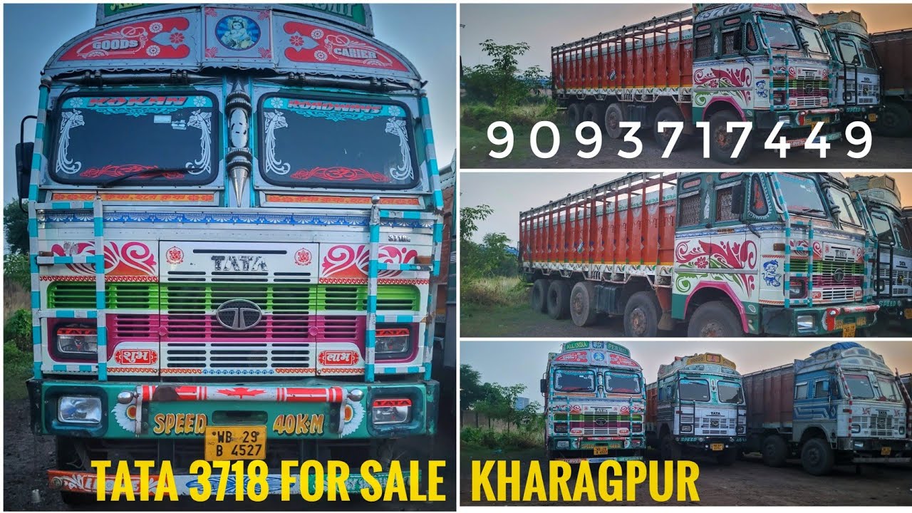 14 Chaka truck for sale Second hand truck for sale TATA 3718 for