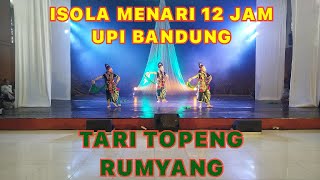 TARI TOPENG RUMYANG GEGESIK di ISOLA MENARI UPI BANDUNG