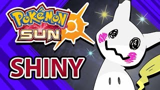 POKEMON SUN AND MOON | SHINY MIMIKYU IN 184 SOS ENCOUNTERS