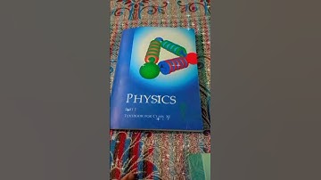 class 11 physics book part 1 part 2 content page