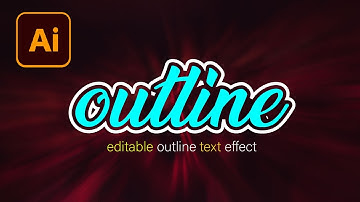 Texteffect in Illustrator - 2025 | 1 minuut tutorial