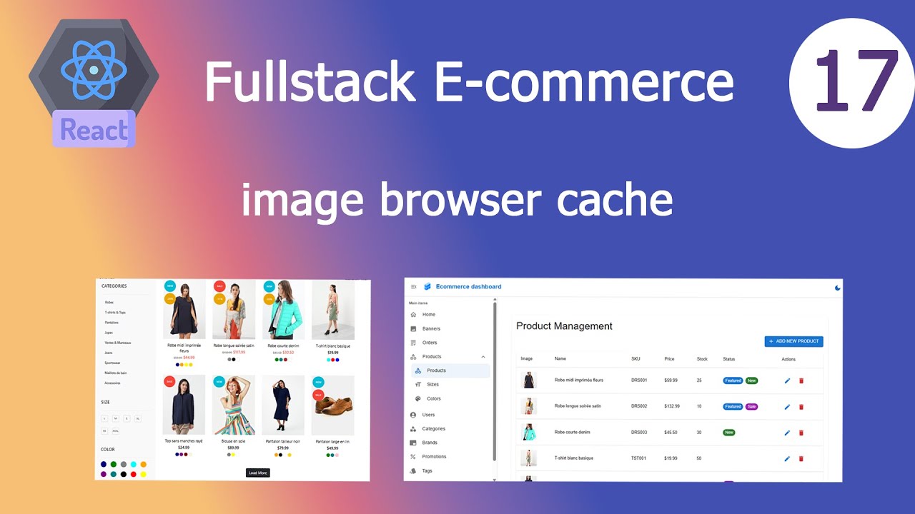 ReactJS Prevent Image Cache شرح