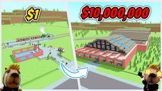 ผมสร้างสถานีรถไฟที่หาเงินได้ $10,000,000 | ROBLOX Station Master Tycoon screenshot 4