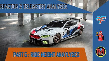 RFACTOR 2 TELEMETRY ANALYSES USING MOTEC PART V RIDE HEIGHT
