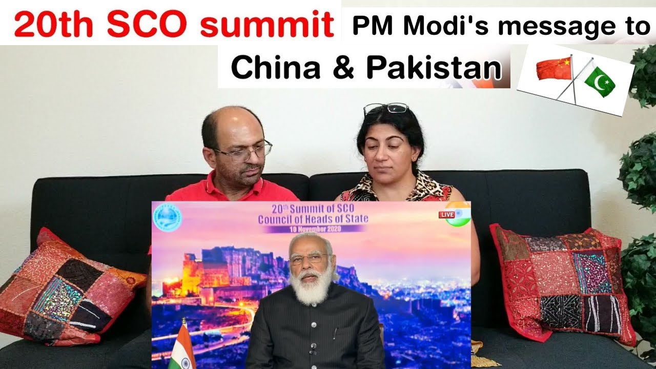 SCO Summit 2020 - PM Modi gives a stern message to China and Pakistan | Reaction !!