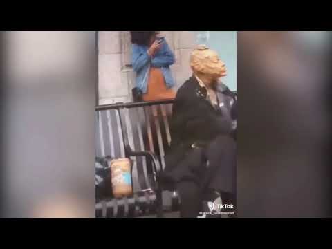Real Life NPC Covered In Peanut Butter | Oblivion NPC
