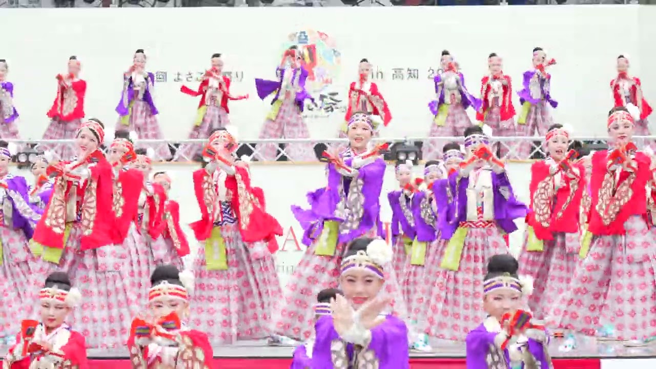 [4K] ほにや　高知よさこい祭り 2025 本番２日目