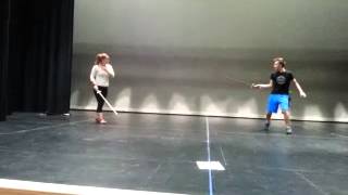 Swordfight choreography