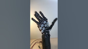 V1 #dexhand low cost #robot #hand #fingers simple co-ordination #diy uses only 300 USD of components