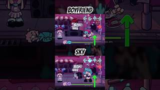 FNF QT DANCE BOYFRIEND VS SKY #fnf #qt #sky #dance