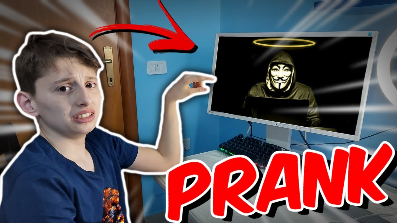 RENISIT I SHKRUAJTI HACKERI !! PRANK VLLAIT SHQIP ...