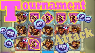 Crystalmancer, Sharpshooter, Clan Tournament Attack And Plunder Best - Rush Royale Tournament Video