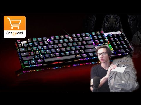 Unboxing\u0026Review -  Gaming კლავიატურა! (Gift from BangGood)