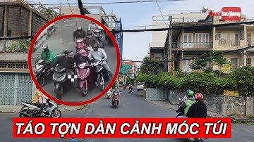 Cảnh báo thủ đoạn táo tợn dàn cảnh móc túi người đi xe máy giữa ban ngày