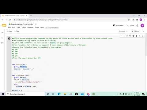 Writing simple functions in python