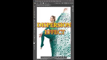 Dispersion Effect Demystified: Tips and Tricks for Stunning Results || #photoshop #shorts