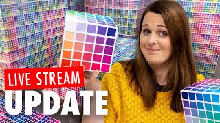 LIVE: Color Cube Update! (A closer look, shipping dates, and more)