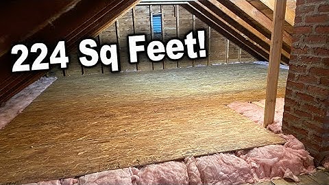Reclaiming Attic Storage Space Over Thick Insulation!