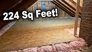 Reclaiming Attic Storage Space Over Thick Insulation!