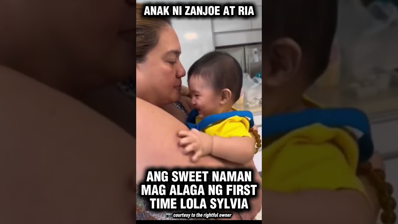 Miss SYLVIA SANCHEZ NAPAKA HANDS ON LOLA SA ANAK NI RIA AT ZANJOE MARUDO