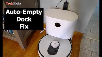 Xiaomi Auto-Empty Dock Fix - Dirt Not Sucking Up to Bag