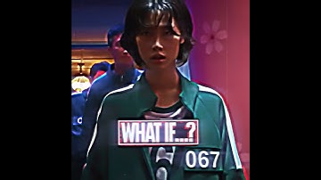 What If? (Sae Byeok) Vs (Deok-Su) | Squid Game | No Era Mor (Slowed) | #edit #kdrama #squidgame #fyp