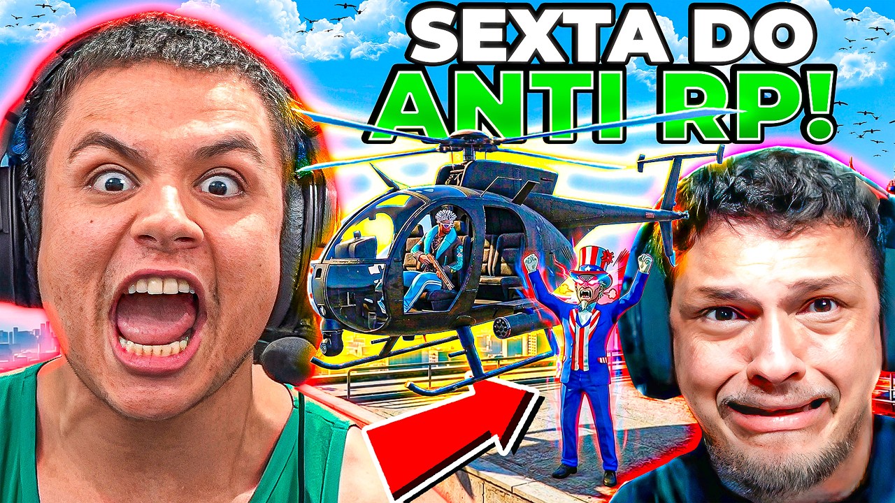PAULINHO TROLOU O CHUCKY no GTA RP 😱(Modder Clips)