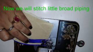 Blouse Neck Design Patch Work Cutting and Stitching
