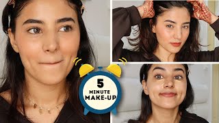 5 Minute Makeup Challenge | FAILED?? | Somya Gupta