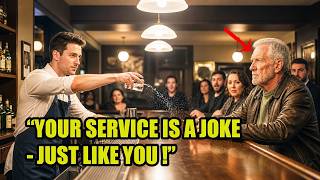 Veteran Story: A Bartender Insulted a Veteran — Until a Navy Captain Froze