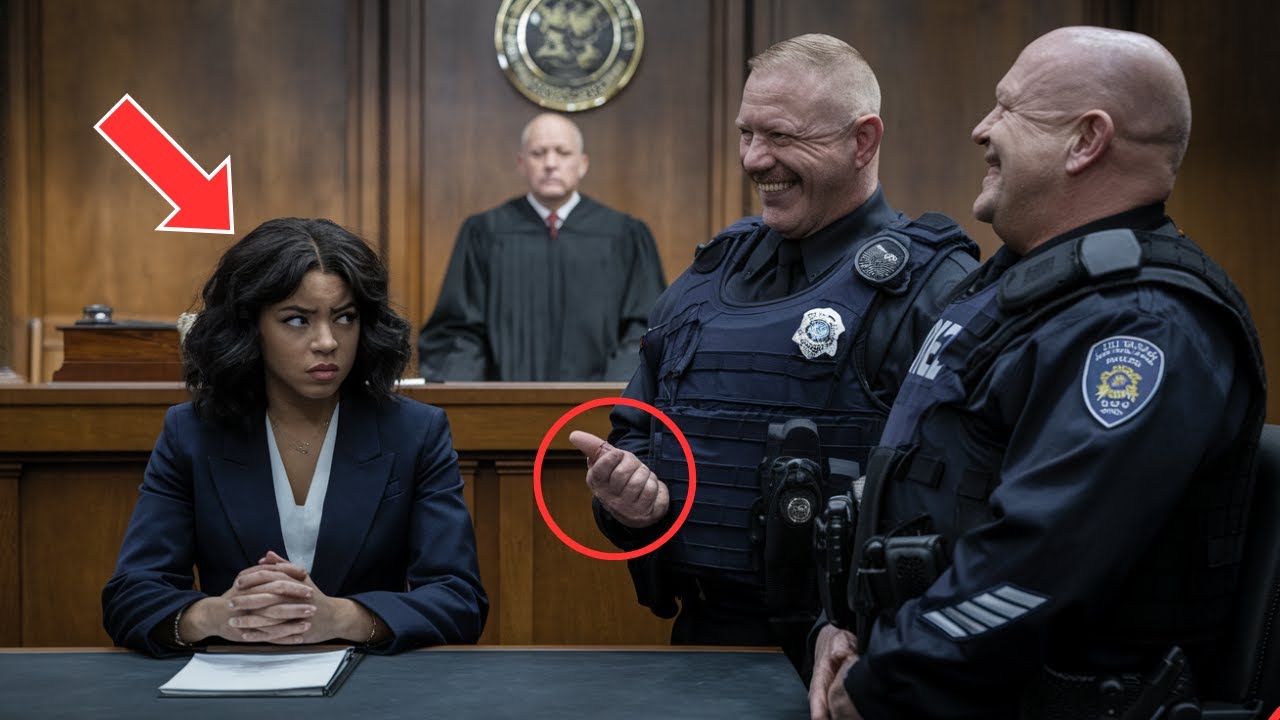 Outline Video Cops Bribe a Judge to Frame Black Woman – But in Court, They Shocked Realize She’s Their New BOSS!