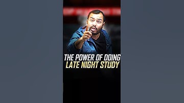 The Power of Late Night Study⚡