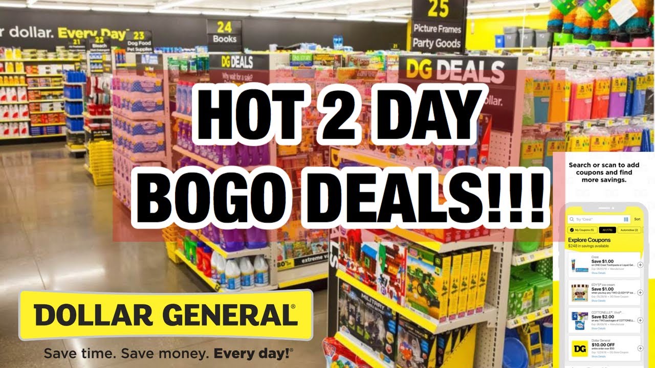 Dollar General Hot Hot Bogo Deals August 30 thru 31, 2019 YouTube