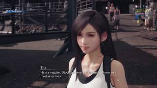 Cloud SHUTS DOWN Guy Trying To Flirt With Tifa - Final Fantasy VII Remake Funny Moment