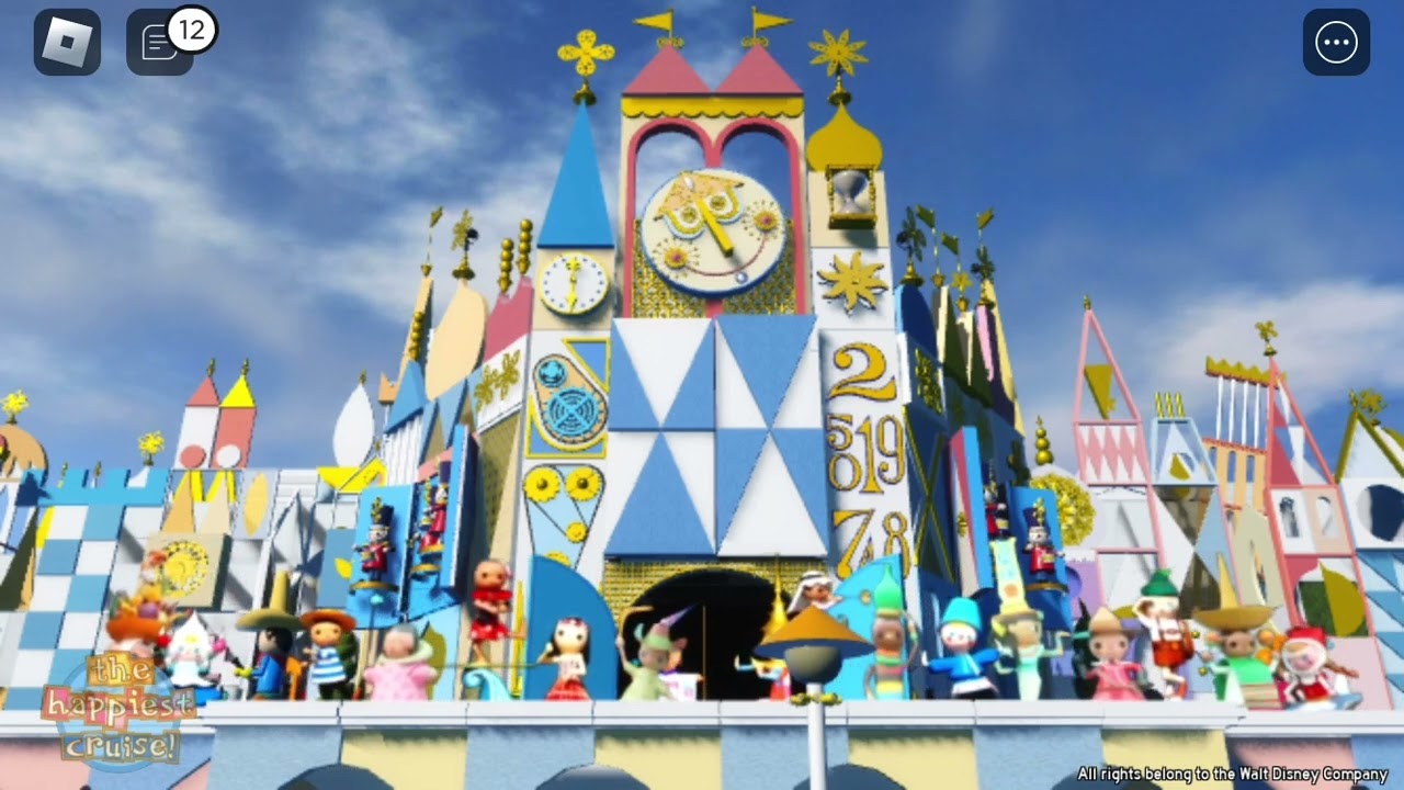 It's a Small World Showcase- The Clock Parade (Daytime)