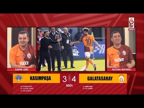 Kasımpaşa 3-4 Galatasaray GSTV gol anları 💥 pozisyon tepkileri son dakikalar #gstv #kasımpaşa