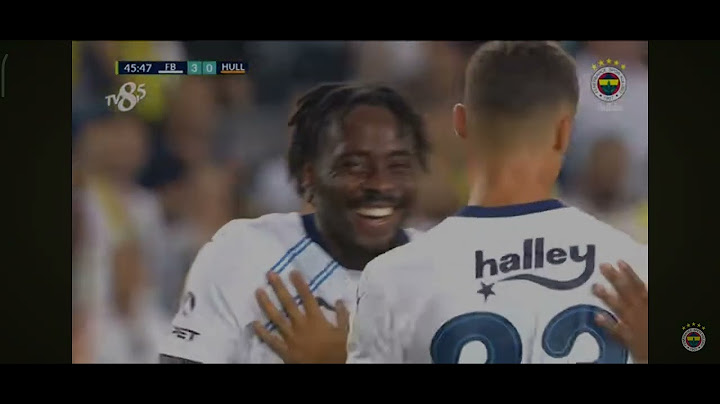 Maç özeti : Fenerbahçe 5-1 Hull City