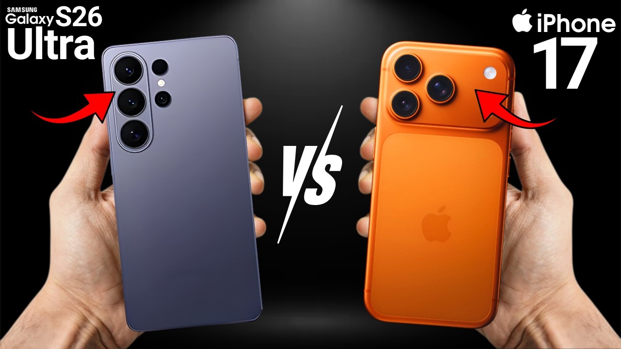Samsung Galaxy S26 Ultra vs iPhone 17 Pro Max - WHICH ONE WINS?