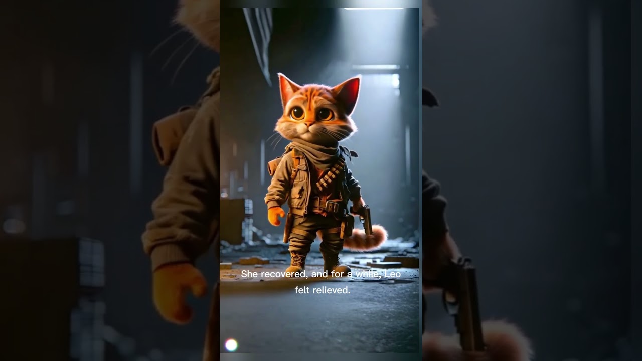 Poor cat change into robbery | 