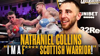 "I'm a f**** Scottish warrior!" Nathaniel Collins battles through broken nose for European glory