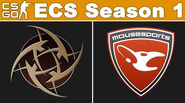 NiP vs mousesports [Map 2 BO3] ECS Season 1:Europe