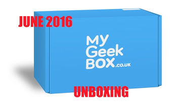 my geek box june 2016