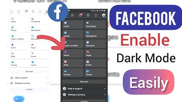 How to Enable Dark Mode in Facebook Account in 2023 | Fb Dark Mode | (easiest way)