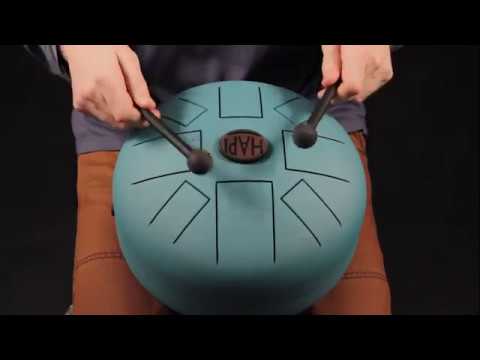 ハピードラム HAPI DRUM チャクラ HAPI Drum - Alumina Chime Drum for Meditation, Music Therapy, Yoga