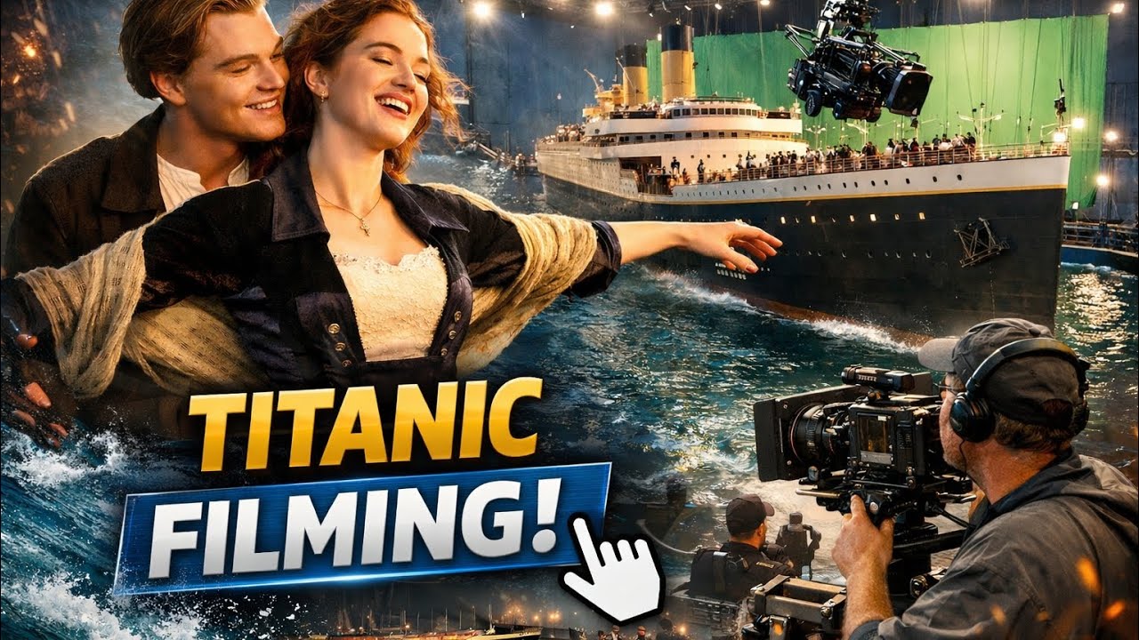 🎥😱 WOOW NEWS FILMING TITANIC FILM 