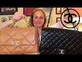 CHANEL MAXI AND CHANEL 19 LARGE COMPARISON!