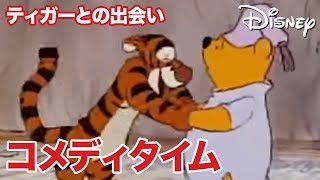 くまのプーさん　ちいさなぼうけん／ショートアニメ｜ティガーとの出会い